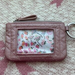 Vera Bradley Iconic Zip ID Case - Rose Quartz